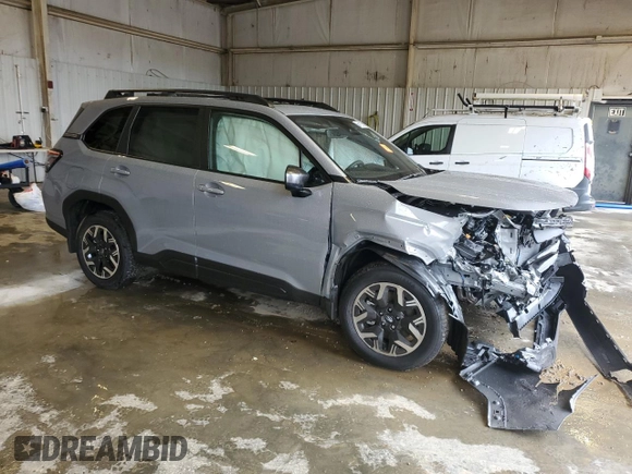 2025 Subaru Forester Premium с VIN JF2SLDBC2SH542284, выставлен на аукционе Copart как лот 56413575 с пробегом 740 миль миль и Списание • Salvage title. История ставок и продаж доступна на DreamBid. Изображение 4.