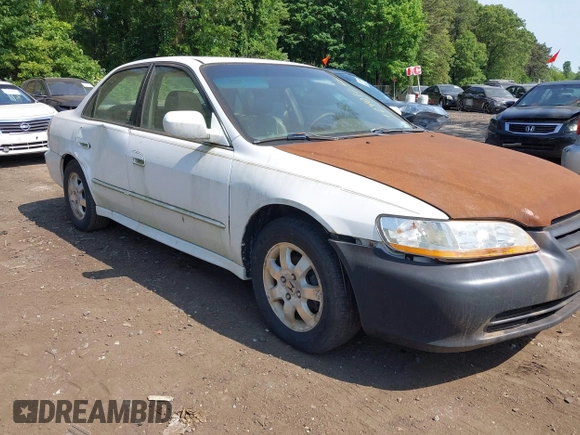 2001 Honda Accord EX z VIN 1HGCG56611A124406, wystawiony jako IAAI lot #42401266 z przebiegiem 177 917 mil mil oraz . Historia ofert i sprzedaży dostępna na DreamBid. Obrazek 1.