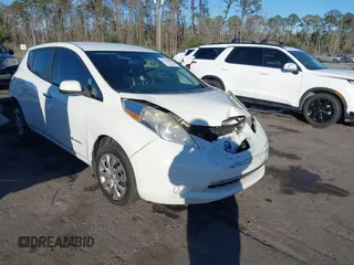 2015 Nissan LEAF SL with VIN 1N4AZ0CP7FC332890, listed as a IAAI auction lot 41239905 with 94,466 mi miles and . Bid and sale history available at DreamBid. Image 1.