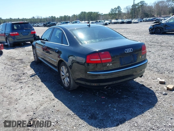 2008 Audi A8 with VIN WAULV94E98N011986, listed as a IAAI auction lot 41762596 with Not provided miles and . Bid and sale history available at DreamBid. Image 3.