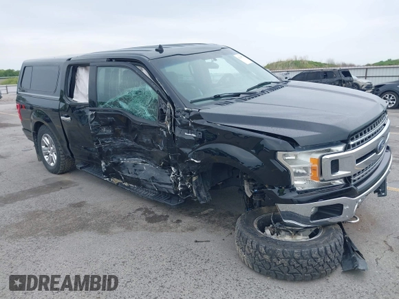 2018 Ford F-150 XL with VIN 1FTEW1E5XJKC37082, listed as a IAAI auction lot 42335721 with 167,401 mi miles and . Bid and sale history available at DreamBid. Image 1.