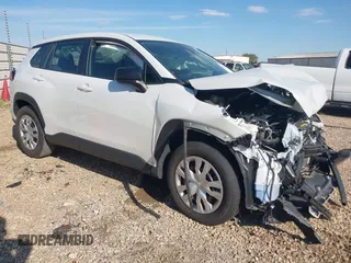 2022 Toyota Corolla Cross L with VIN 7MUAAAAG1NV024532, listed as a IAAI auction lot 41887286 with 47,102 mi miles and . Bid and sale history available at DreamBid. Image 1.
