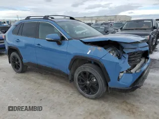 2022 Toyota RAV4 with VIN 2T34WRFV8NW148892, listed as a Copart auction lot 87884075 with 55,584 mi miles and Salvage title. Bid and sale history available at DreamBid. Image 4.