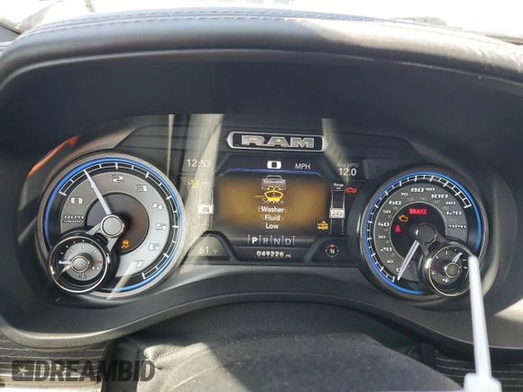 2020 Ram 1500 Limited with VIN 1C6RREHT5LN210164, listed as a Copart auction lot 45563805 with 49,226 mi miles and Salvage title. Bid and sale history available at DreamBid. Image 9.