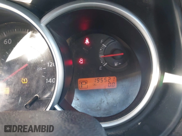 2010 Nissan Versa 1.6 with VIN 3N1CC1AP6AL385612, listed as a IAAI auction lot 41392745 with 195,521 mi miles. Bid and sale history available at carsss.com. Image 7.
