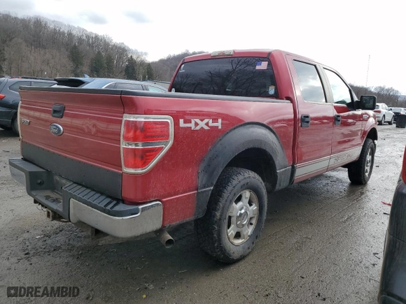 2009 Ford F-150 XL with VIN 1FTRW14829FB02387, listed as a Copart auction lot 46781225 with 288,257 mi miles and Clean Title. Bid and sale history available at carsss.com. Image 3.