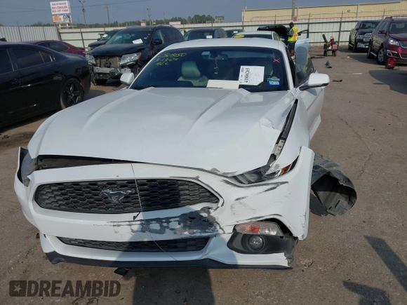 2016 Ford Mustang EcoBoost with VIN 1FA6P8TH0G5228217, listed as a IAAI auction lot 41806265 with 111,061 mi miles. Bid and sale history available at carsss.com. Image 6.