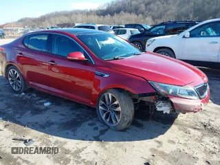 2015 Kia Optima SX Turbo with VIN 5XXGR4A68FG482416, listed as a IAAI auction lot 41547023 with 81,067 mi miles. Bid and sale history available at carsss.com. Image 1.