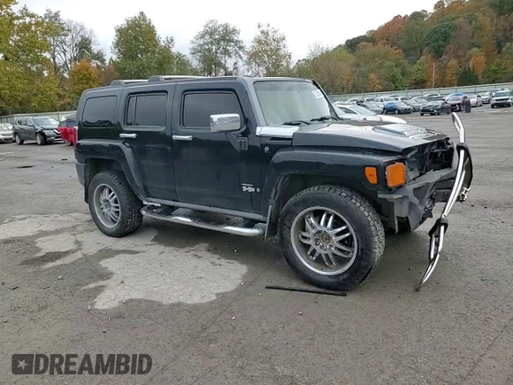 2006 Hummer H3 with VIN 5GTDN136968195060, listed as a Copart auction lot 76206994 with 205,939 mi miles and Salvage Title. Bid and sale history available at carsss.com. Image 11.