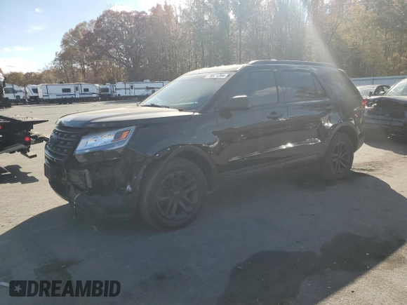 2017 Ford Explorer with VIN 1FM5K8BH8HGC18638, listed as a Copart auction lot 78021264 with 101,318 mi miles and Salvage Title. Bid and sale history available at carsss.com. Image 1.
