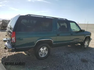 1995 Chevrolet Suburban with VIN 1GNFK16K6SJ398208, listed as a Copart auction lot 55222954 with 131,045 mi miles and Salvage Title. Bid and sale history available at carsss.com. Image 3.