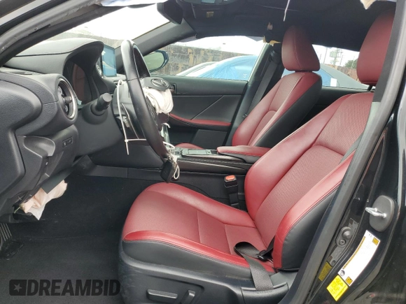 2021 Lexus IS 300 with VIN JTHCA1D28M5117103, listed as a Copart auction lot 53957595 with 39,680 mi miles and Salvage title. Bid and sale history available at DreamBid. Image 7.