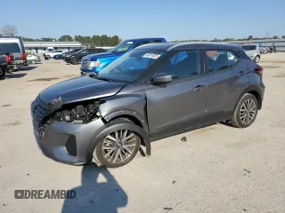 2024 Nissan Kicks SV with VIN 3N1CP5CV9RL529835, listed as a Copart auction lot 46814835 with 3,506 mi miles and Salvage Title. Bid and sale history available at carsss.com. Image 1.