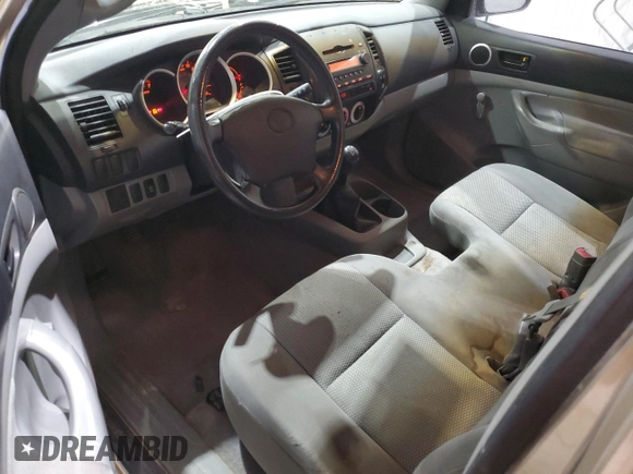 2005 Toyota Tacoma with VIN 5TEPX42N35Z140061, listed as a Copart auction lot 46068485 with 177,360 mi miles and Salvage Title. Bid and sale history available at carsss.com. Image 8.