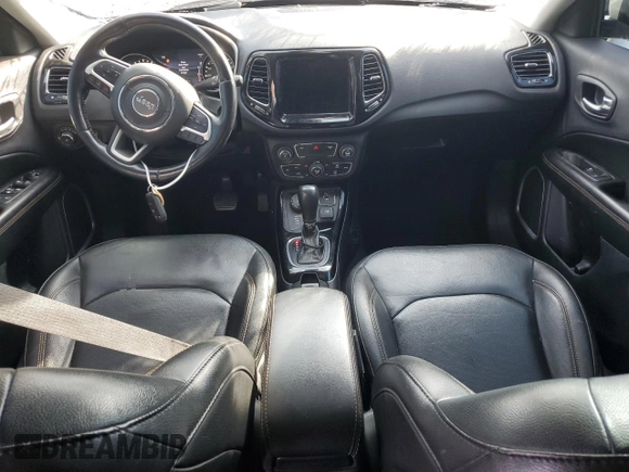 2020 Jeep Compass Limited with VIN 3C4NJDCB0LT195905, listed as a Copart auction lot 81085404 with 108,352 mi miles and Salvage Title. Bid and sale history available at carsss.com. Image 8.