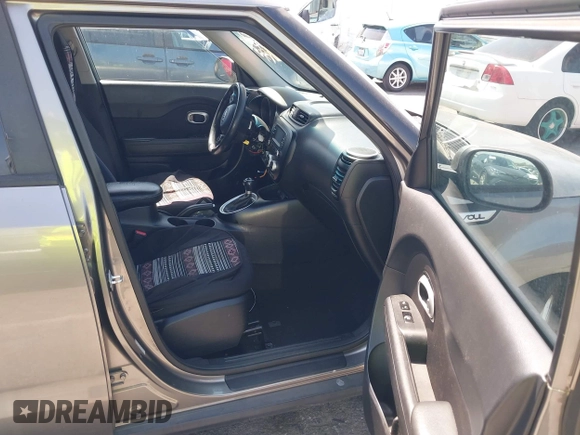 2016 Kia Soul + with VIN KNDJP3A57G7349251, listed as a IAAI auction lot 41975247 with 120,280 mi miles. Bid and sale history available at carsss.com. Image 5.
