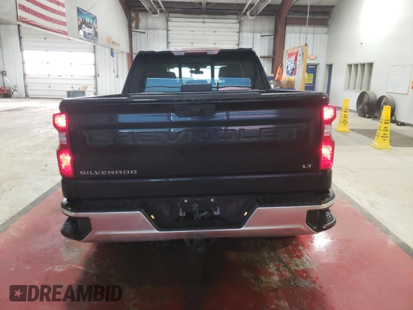 2020 Chevrolet Silverado 1500 LT with VIN 3GCUYDED3LG315193, listed as a Copart auction lot 48768205 with 50,176 mi miles and Salvage Title. Bid and sale history available at DreamBid. Image 6.
