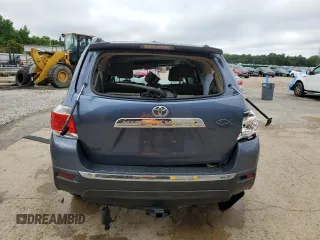2013 Toyota Highlander Limited with VIN 5TDYK3EH4DS136616, listed as a Copart auction lot 61164425 with Not provided miles and Clean title. Bid and sale history available at DreamBid. Image 6.