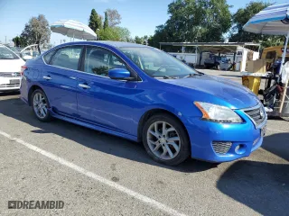 2014 Nissan Sentra SV with VIN 3N1AB7AP5EL615448, listed as a Copart auction lot 53055265 with 158,348 mi miles and Clean Title. Bid and sale history available at carsss.com. Image 4.