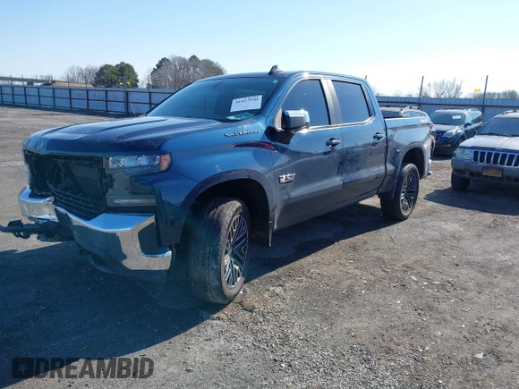 2019 Chevrolet Silverado 1500 LT with VIN 3GCUYDED8KG213810, listed as a IAAI auction lot 41427290 with 55,298 mi miles. Bid and sale history available at carsss.com. Image 17.