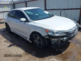2016 Honda Accord Sport with VIN 1HGCR2F53GA047711, listed as a IAAI auction lot 42080322 with 211,635 mi miles and . Bid and sale history available at DreamBid. Image 1.