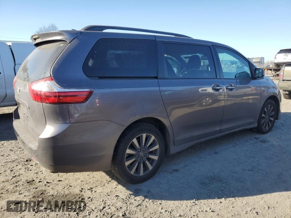 2019 Toyota Sienna LE with VIN 5TDJZ3DC1KS220862, listed as a Copart auction lot 42647705 with 98,778 mi miles and Salvage Title. Bid and sale history available at carsss.com. Image 3.