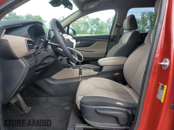 2019 Hyundai Santa Fe SE with VIN 5NMS2CAD9KH062750, listed as a Copart auction lot 54256635 with 113,742 mi miles and Salvage title. Bid and sale history available at DreamBid. Image 7.