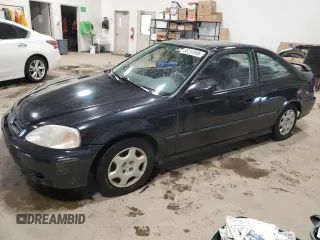 2000 Honda Civic z VIN 1HGEJ8273YL807622, wystawiony jako Copart lot #58168595 z przebiegiem 322 566 mil mil oraz Czysty tytuł • Clean title. Historia ofert i sprzedaży dostępna na DreamBid. Obrazek 1.