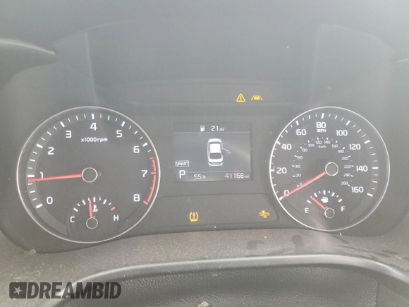 2019 Kia Forte LXS with VIN 3KPF24ADXKE093312, listed as a Copart auction lot 47614515 with 41,168 mi miles and Salvage Title. Bid and sale history available at carsss.com. Image 9.
