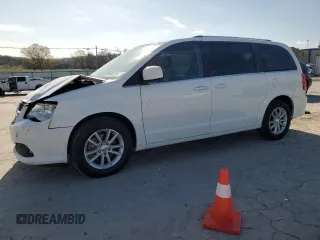 2019 Dodge Grand Caravan SXT with VIN 2C4RDGCG8KR724184, listed as a Copart auction lot 51268545 with 112,576 mi miles and Salvage Title. Bid and sale history available at DreamBid. Image 1.