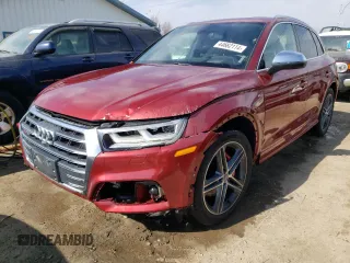 2018 Audi SQ5 Prestige with VIN WA1C4AFY9J2052733, listed as a Copart auction lot 44682114 with 132,624 mi miles and . Bid and sale history available at DreamBid. Image 1.