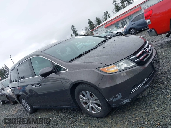 2017 Honda Odyssey SE with VIN 5FNRL5H34HB009081, listed as a IAAI auction lot 41701429 with 72,131 mi miles and . Bid and sale history available at carsss.com. Image 13.