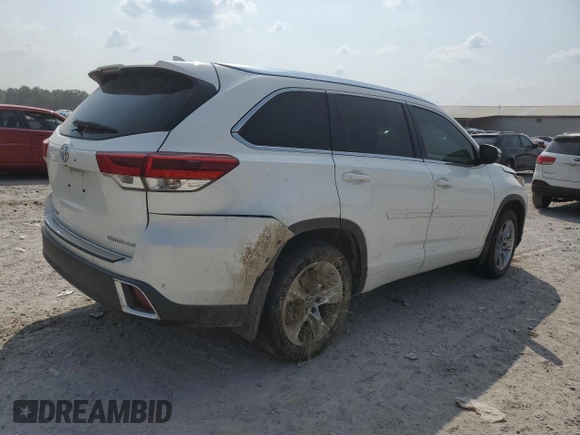 2019 Toyota Highlander Limited with VIN 5TDDZRFH1KS922429, listed as a Copart auction lot 59677795 with 112,405 mi miles and Clean title. Bid and sale history available at DreamBid. Image 3.