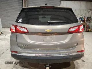 2018 Chevrolet Equinox LT with VIN 3GNAXJEV1JS631318, listed as a Copart auction lot 45581225 with 104,907 mi miles and Salvage Title. Bid and sale history available at carsss.com. Image 6.