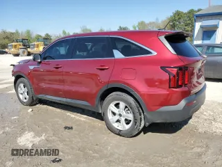 2023 Kia Sorento LX with VIN 5XYRG4LC0PG218413, listed as a Copart auction lot 50606205 with 15,587 mi miles and Non Repairable. Bid and sale history available at DreamBid. Image 2.