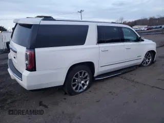 2020 GMC Yukon XL Denali with VIN 1GKS2HKJ1LR299560, listed as a Copart auction lot 84943284 with 99,084 mi miles and Salvage Title. Bid and sale history available at carsss.com. Image 3.