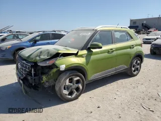 2024 Hyundai Venue SEL with VIN KMHRC8A39RU299396, listed as a Copart auction lot 46844595 with 2,421 mi miles and Salvage title. Bid and sale history available at DreamBid. Image 1.