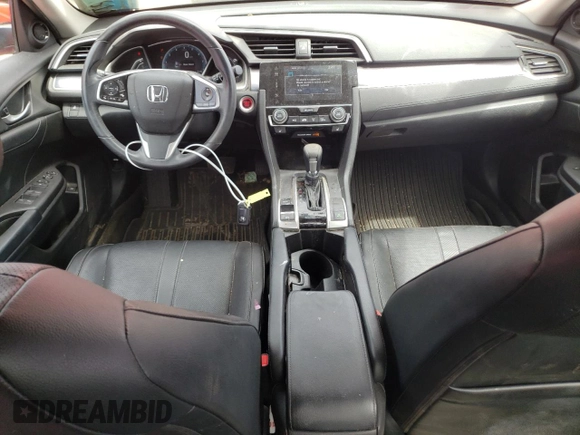 2017 Honda Civic EX-L с VIN 2HGFC1F72HH660030, выставлен на аукционе Copart как лот 58150345 с пробегом 47 311 миль миль и Списание • Salvage title. История ставок и продаж доступна на DreamBid. Изображение 8.