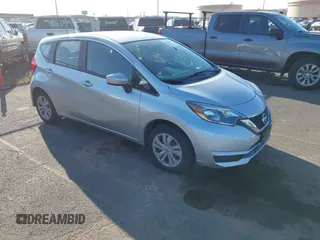 2017 Nissan Note SV with VIN 3N1CE2CP8HL353770, listed as a IAAI auction lot 41594292 with 107,217 mi miles and . Bid and sale history available at DreamBid. Image 1.