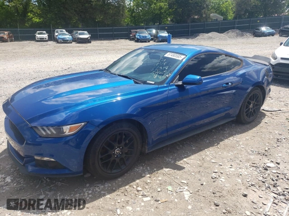 2017 Ford Mustang EcoBoost с VIN 1FA6P8TH3H5358543, выставлен на аукционе Copart как лот 57480585 с пробегом 64 148 миль миль и Чистый • Clean title. История ставок и продаж доступна на DreamBid. Изображение 1.