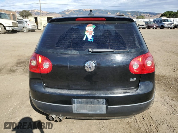2008 Volkswagen Rabbit S z VIN WVWBA71K38W154838, wystawiony jako Copart lot #76519744 z przebiegiem 169 986 mil mil oraz Szkoda całkowita • Salvage title. Historia ofert i sprzedaży dostępna na DreamBid. Obrazek 6.