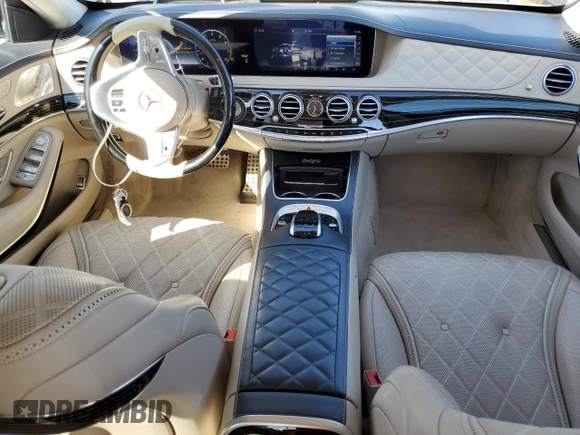 2018 Mercedes-Benz S 560 with VIN WDDUG8DB5JA378761, listed as a Copart auction lot 46141835 with 51,135 mi miles and Salvage Title. Bid and sale history available at carsss.com. Image 8.