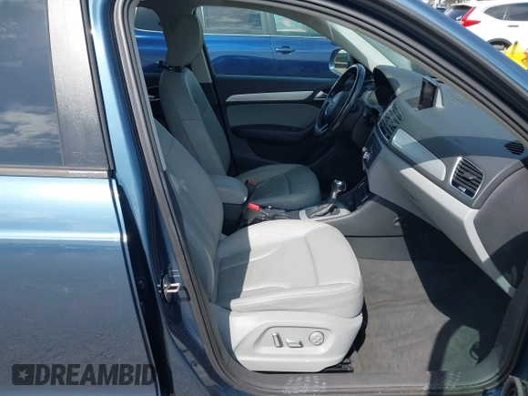 2017 Audi Q3 Premium with VIN WA1ECCFS6HR000870, listed as a IAAI auction lot 42028017 with 103,930 mi miles. Bid and sale history available at carsss.com. Image 5.
