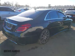2018 Mercedes-Benz S 560 with VIN WDDUG8DB0JA412508, listed as a IAAI auction lot 41249896 with 79,969 mi miles and . Bid and sale history available at DreamBid. Image 4.