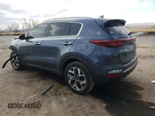 2020 Kia Sportage EX with VIN KNDPN3AC2L7811451, listed as a Copart auction lot 44063095 with 96,841 mi miles and Salvage title. Bid and sale history available at DreamBid. Image 2.