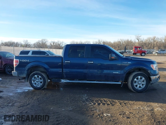 2013 Ford F-150 XL with VIN 1FTFW1ET7DFE08225, listed as a IAAI auction lot 41456280 with 161,922 mi miles. Bid and sale history available at carsss.com. Image 13.