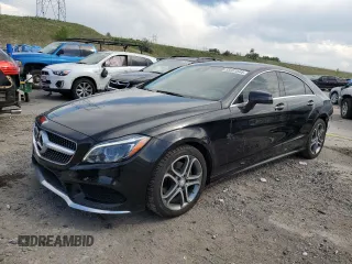 2016 Mercedes-Benz CLS with VIN WDDLJ6HB3GA164310, listed as a Copart auction lot 55951544 with 77,461 mi miles and Salvage Title. Bid and sale history available at carsss.com. Image 1.
