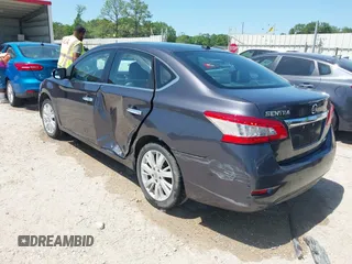 2014 Nissan Sentra S with VIN 3N1AB7AP9EY331677, listed as a IAAI auction lot 41991183 with 138,230 mi miles and . Bid and sale history available at carsss.com. Image 3.