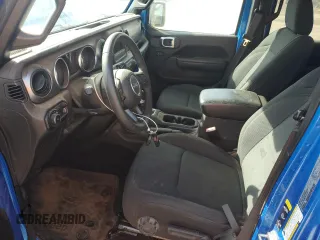 2023 Jeep Wrangler Sport S with VIN 1C4HJXDN3PW503284, listed as a Copart auction lot 51539255 with 31,856 mi miles and Salvage title. Bid and sale history available at DreamBid. Image 7.