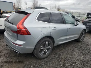 2018 Volvo XC60 Recharge Plug-In Hybrid R-Design with VIN YV4BR0DM9J1007002, listed as a Copart auction lot 45562435 with 47,380 mi miles and Salvage Title. Bid and sale history available at carsss.com. Image 3.